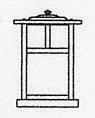 7&#34; mission column mount with t-bar overlay