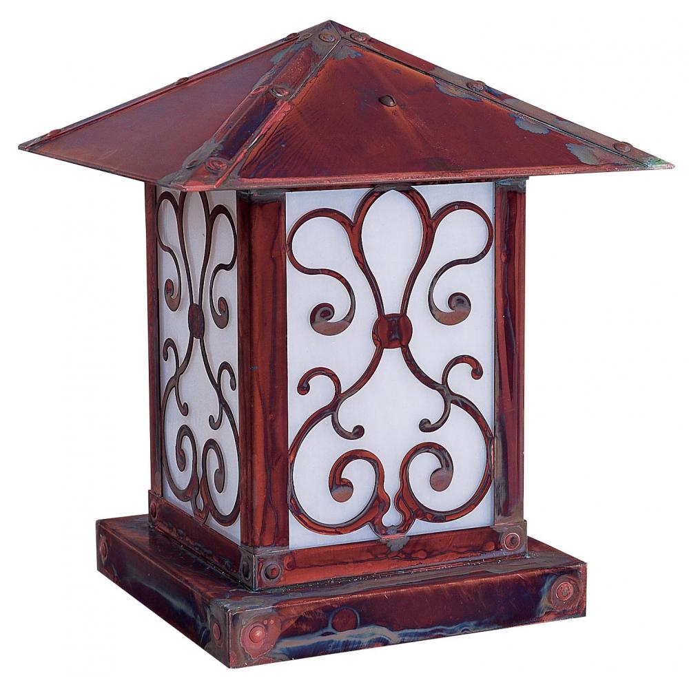 9&#34; timber ridge column mount with ashbury  filigree