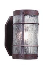 Arroyo Craftsman VS-7NRGW-BK - 7" valencia sconce - no roof