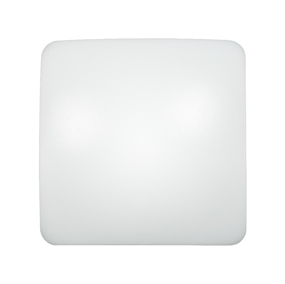 JESCO 14-inch Square Drum LED Acrylic Surface Mount 3000K