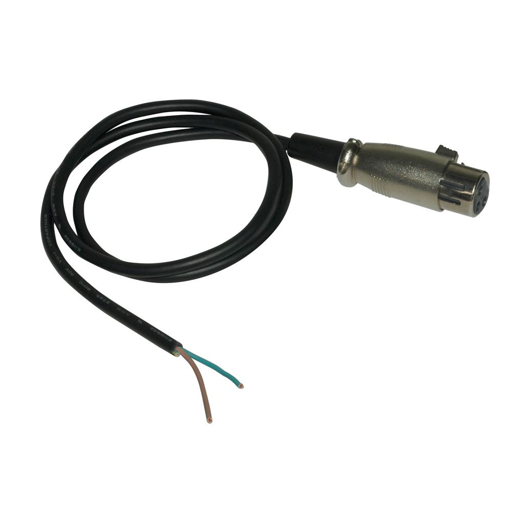 Bare Wire To Mini 3-Pin Female Plug