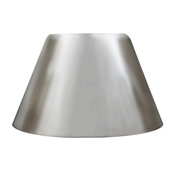 Cone Metal/Glass Shade