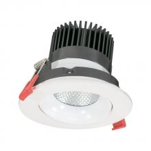 Jesco RLF-35312-SW5-WH - JESCO Downlight LED 3.5" Round Regressed Gimbal Recessed 12W 5CCT 90CRI WH