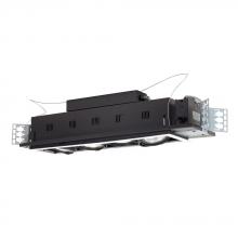 Jesco MGP30-4WB - 4-Light Double Gimbal Linear Recessed Line Voltage Fixture.