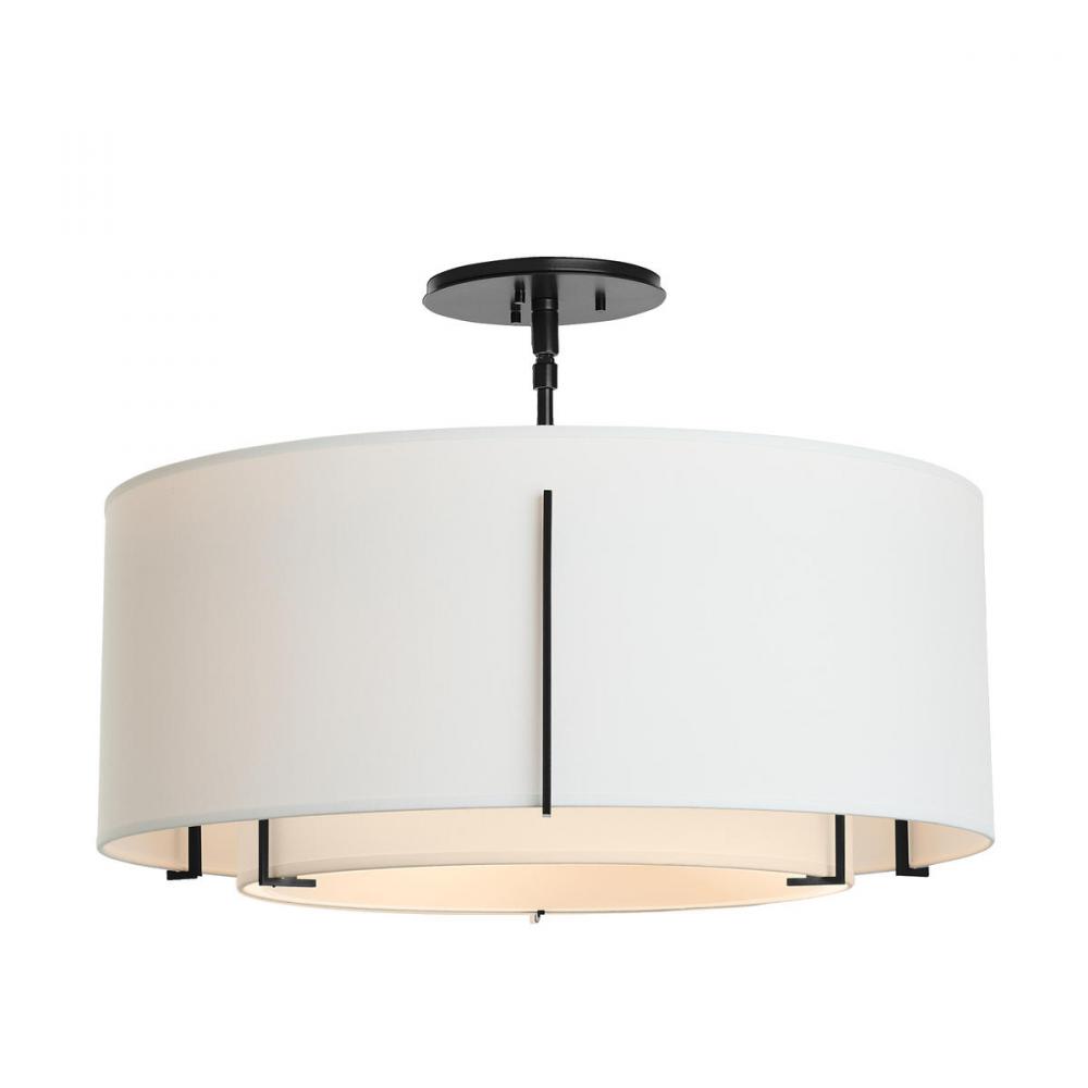 Exos Double Shade Semi-Flush