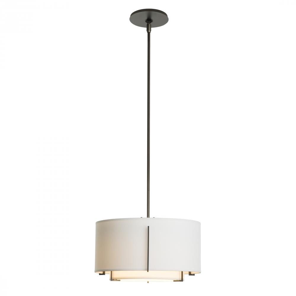 Exos Small Double Shade Pendant