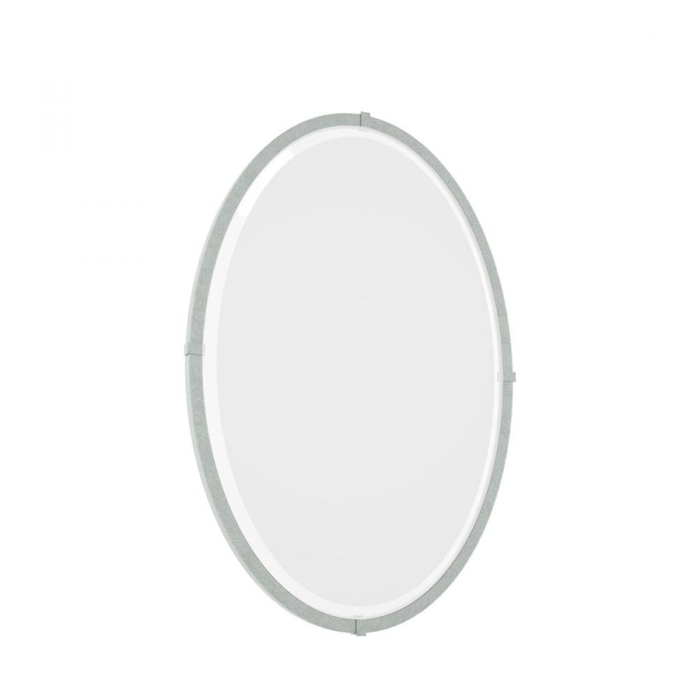 Beveled Oval Mirror