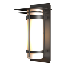 Hubbardton Forge 305993-SKT-14-GG0034 - Banded with Top Plate Outdoor Sconce