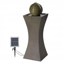 Kenroy Home 51014MS - Bubble Outdoor Solar Floor Fountain