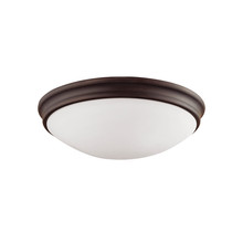 Millennium 5221-RBZ - 1-Light Flushmount Ceiling Light Rubbed Bronze