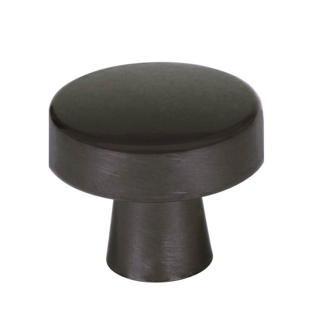 Blackrock 1-5/16 in (33 mm) Diameter Black Bronze Cabinet Knob