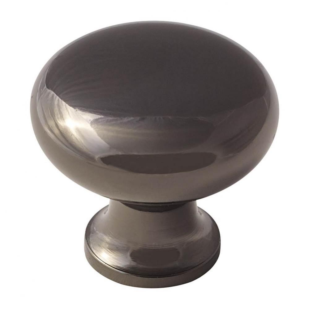 The Anniversary Collection 1-3/16 in (30 mm) Diameter Black Nickel Cabinet Knob