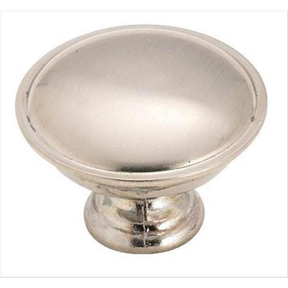 Allison Value 1-5/16 in (33 mm) Diameter Brushed Chrome Cabinet Knob