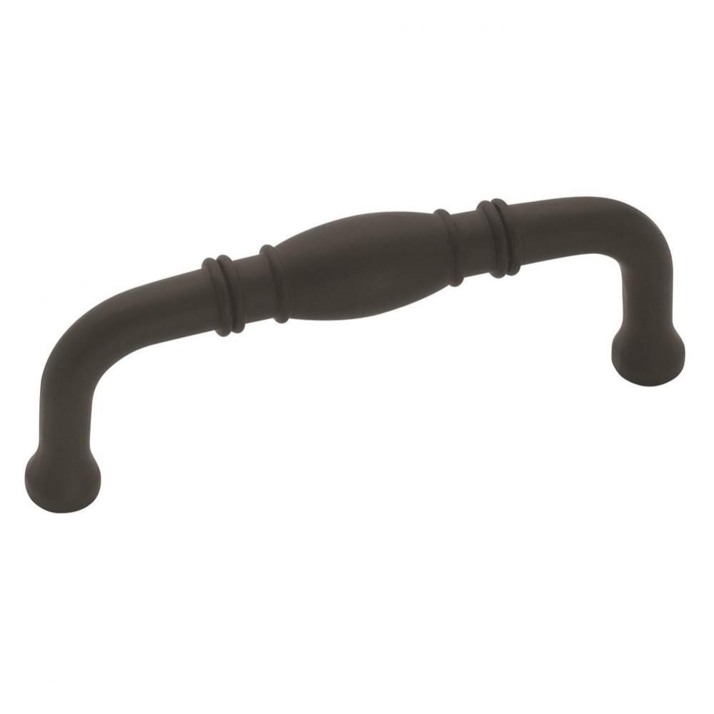 Granby 3 in (76 mm) Center-to-Center Flat Black Cabinet Pull