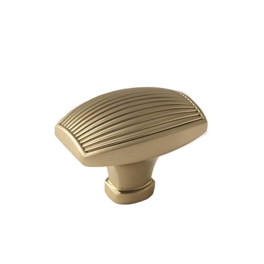 Sea Grass 1-3/4 in (44 mm) Length Golden Champagne Cabinet Knob