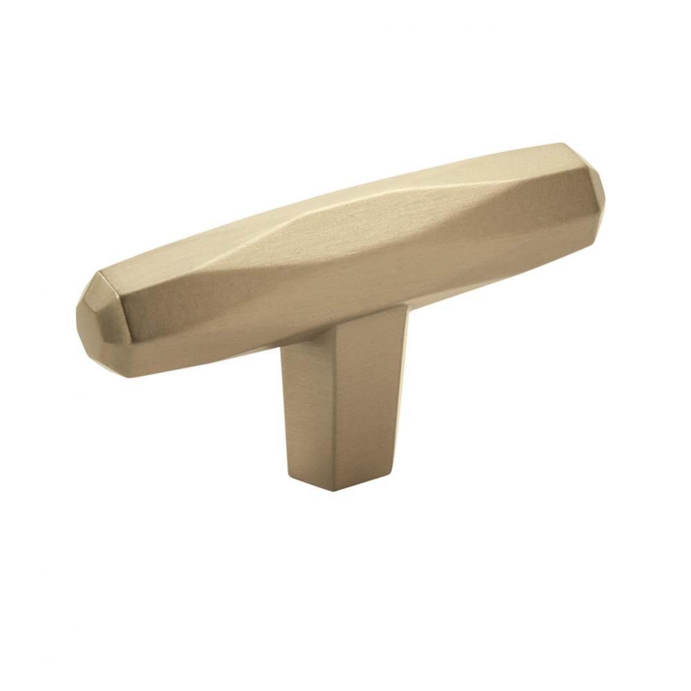 St. Vincent 2-1/2 in (64 mm) Length Golden Champagne Cabinet Knob