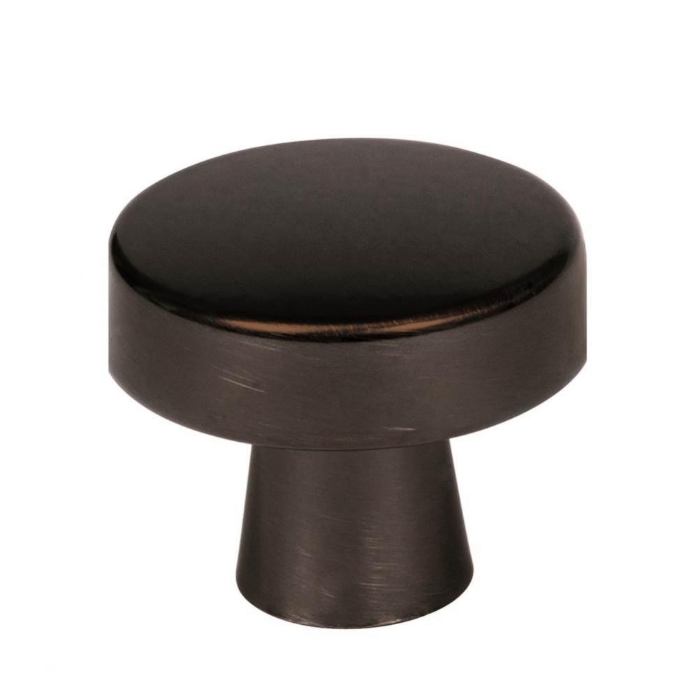 Blackrock 1-5/16 in (33 mm) Diameter Oil-Rubbed Bronze Cabinet Knob