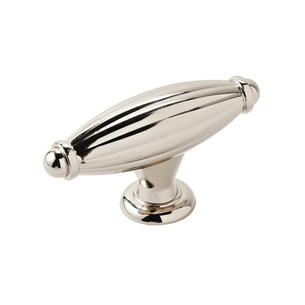 Blythe 3 in (76 mm) Length Polished Nickel Cabinet Knob