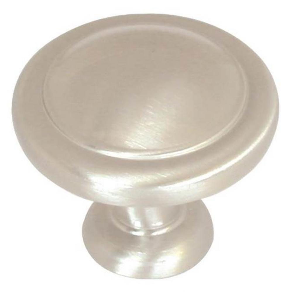 Allison Value 1-1/4 in (32 mm) Diameter Satin Nickel Cabinet Knob