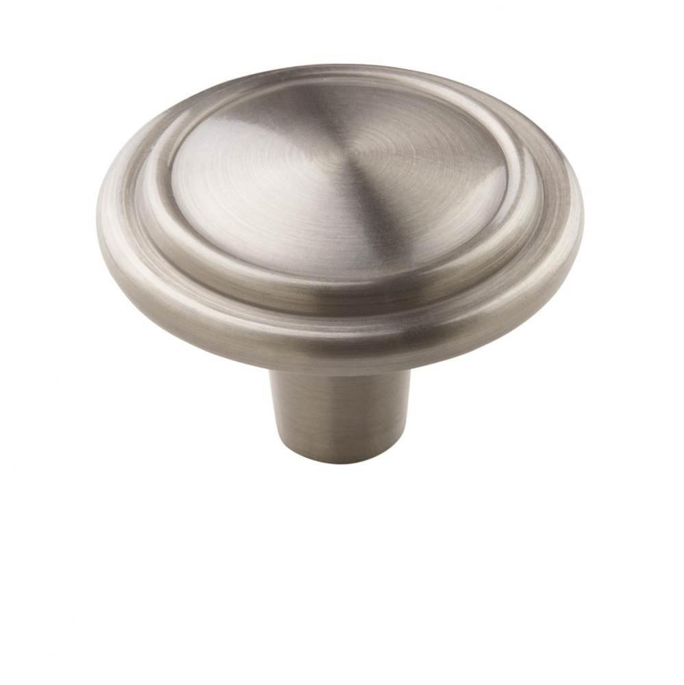 Allison Value 1-1/4 in (32 mm) Diameter Satin Nickel Cabinet Knob