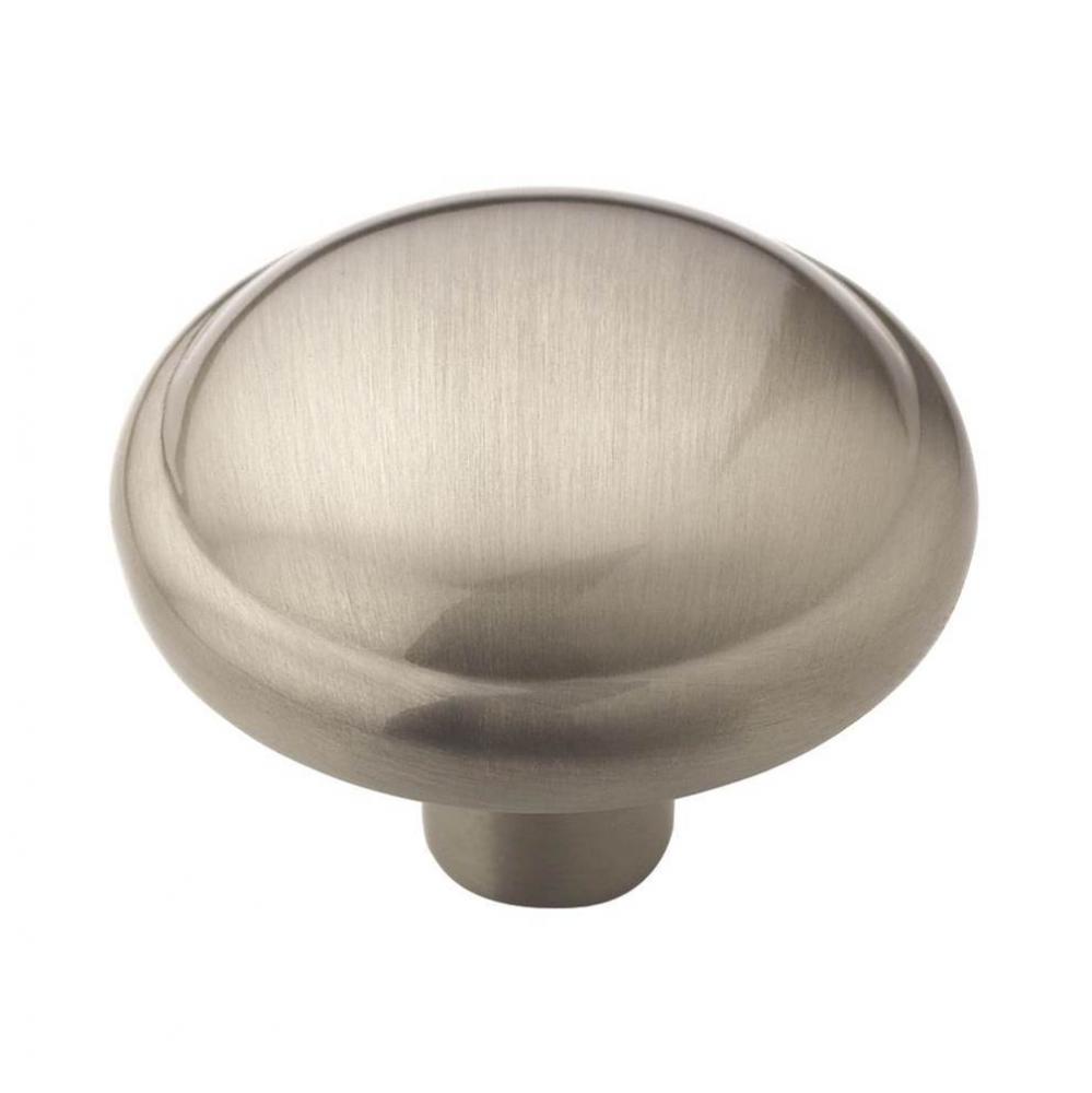 Allison Value 1-1/4 in (32 mm) Diameter Satin Nickel Cabinet Knob