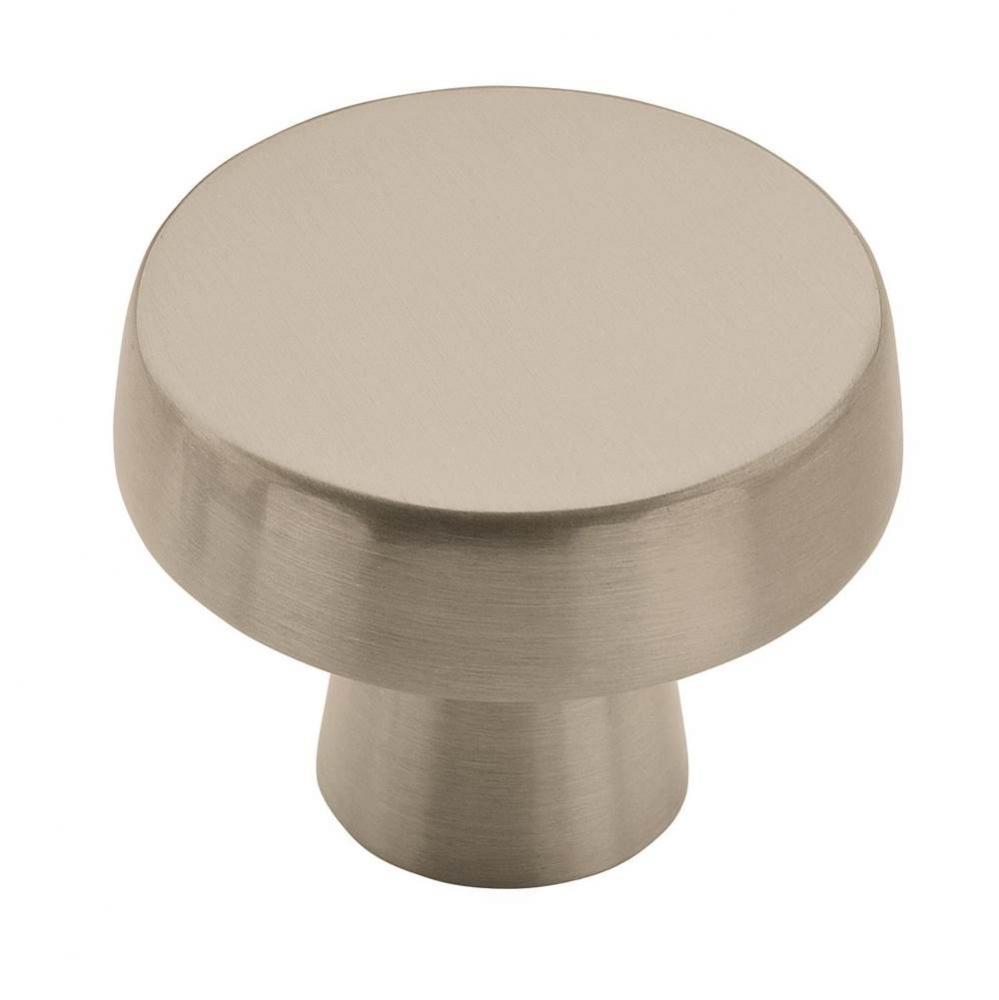 Blackrock 1-5/8 in (44 mm) Diameter Satin Nickel Cabinet Knob