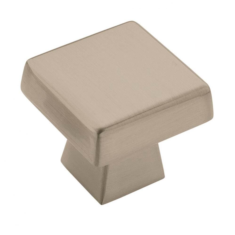 Blackrock 1-1/2 in (38 mm) Length Satin Nickel Cabinet Knob