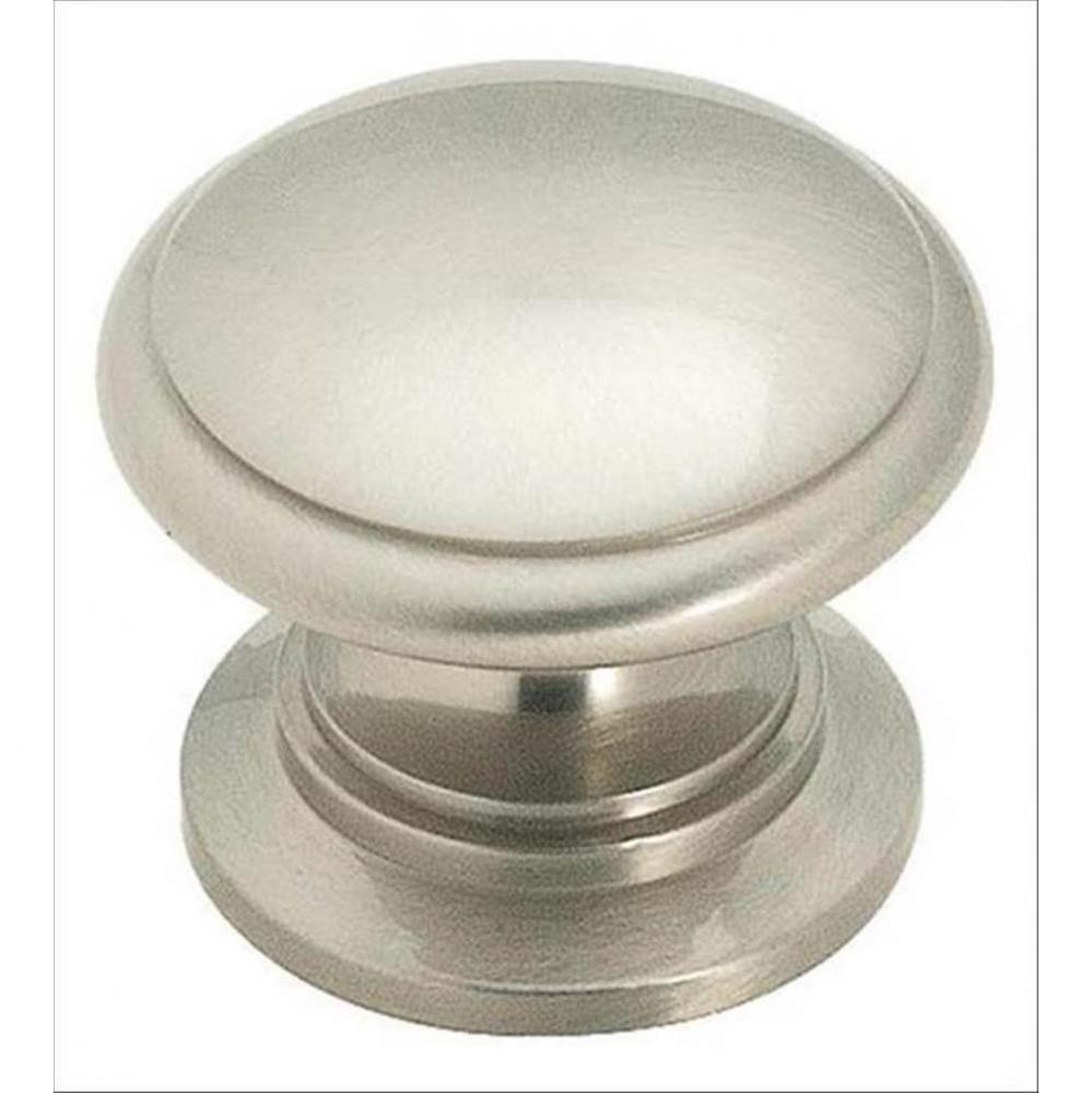 Brass Classics 1-1/4 in (32 mm) Diameter Satin Nickel Cabinet Knob