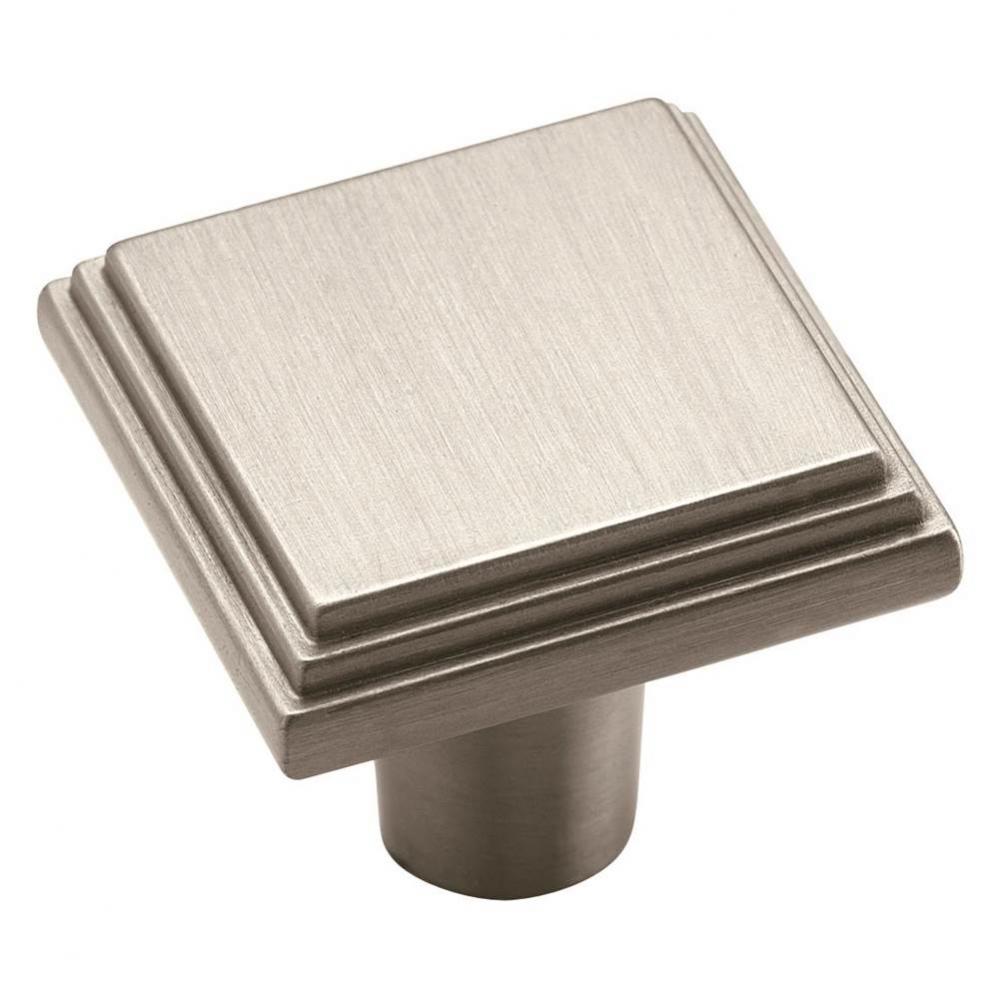 Manor 1-1/16 in (27 mm) Length Satin Nickel Cabinet Knob