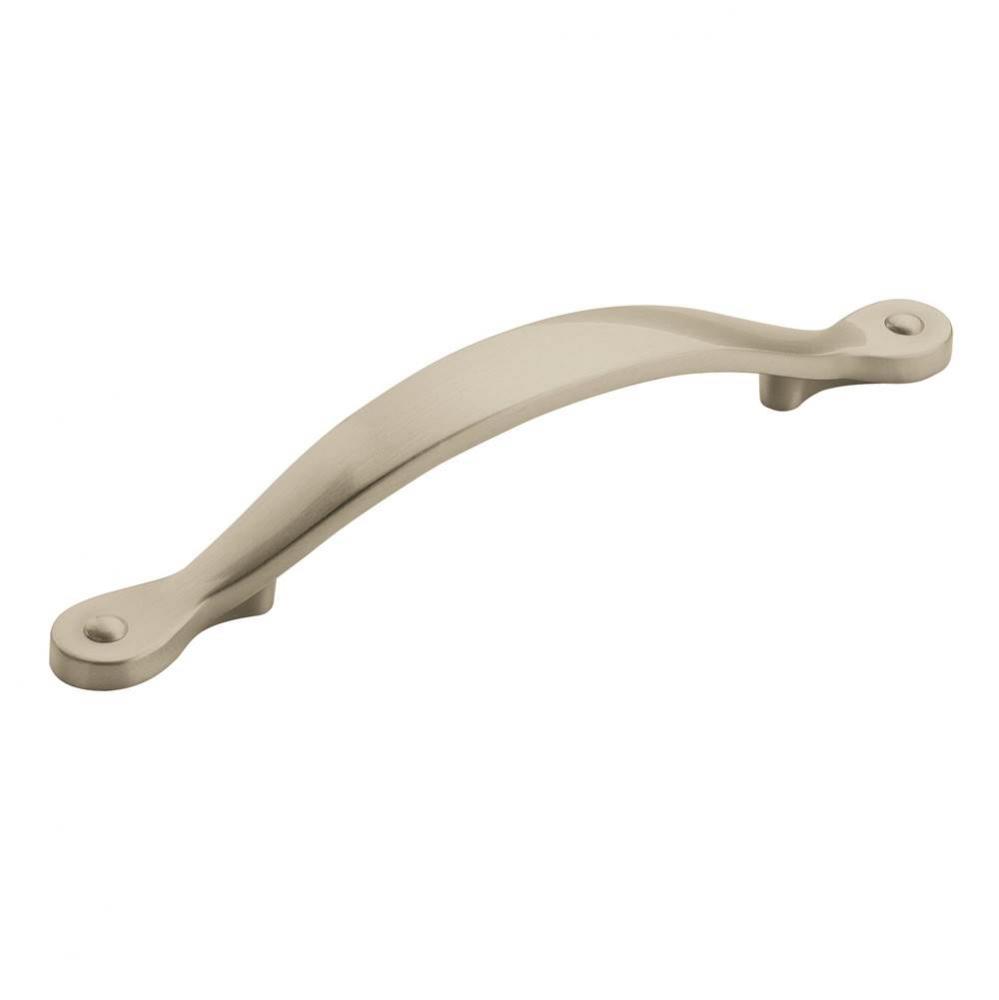Inspirations 3-3/4 in (96 mm) Center-to-Center Satin Nickel Cabinet Pull