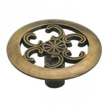 Amerock 890ABS - Allison Value 1-1/2 in (38 mm) Diameter Antique Brass Cabinet Knob