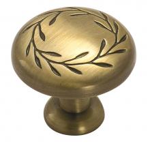 Amerock BP1581EB - Nature''s Splendor 1-5/16 in (33 mm) Diameter Elegant Brass Cabinet Knob