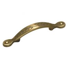 Amerock BP1580EB - Nature''s Splendor 3 in (76 mm) Center-to-Center Elegant Brass Cabinet Pull