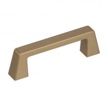 Amerock BP55275BBZ - Blackrock 3 in (76 mm) Center-to-Center Golden Champagne Cabinet Pull