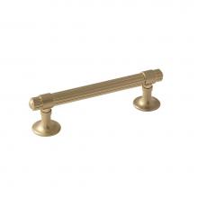Amerock BP36621BBZ - Sea Grass 3-3/4 in (96 mm) Center-to-Center Golden Champagne Cabinet Pull