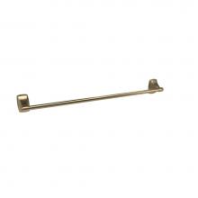 Amerock BH26504BBZ - Clarendon 24 in (610 mm) Towel Bar in Golden Champagne