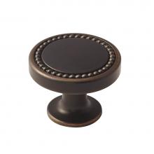 Amerock BP36580ORB - Carolyne 1-3/8 in (35 mm) Diameter Oil-Rubbed Bronze Cabinet Knob