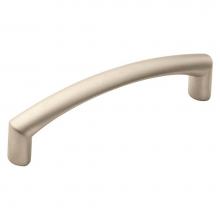 Amerock BP24018SN - Essential''Z 3-3/4 in (96 mm) Center-to-Center Satin Nickel (Matte) Cabinet Pull