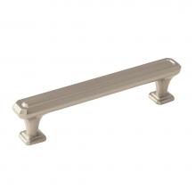 Amerock BP36549G10 - Wells 5-1/16 in (128 mm) Center-to-Center Satin Nickel Cabinet Pull