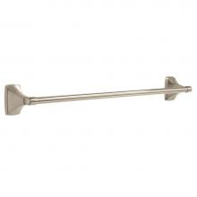 Amerock BH26504G10 - Clarendon 24 in (610 mm) Towel Bar in Satin Nickel