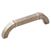 Amerock BP24004WNC - Vasari 3-3/4 in (96 mm) Center-to-Center Weathered Nickel Copper Cabinet Pull