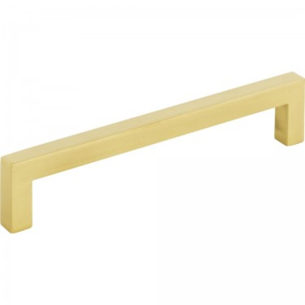 128 mm Center-to-Center Brushed Gold Square Stanton Cabinet Bar Pull