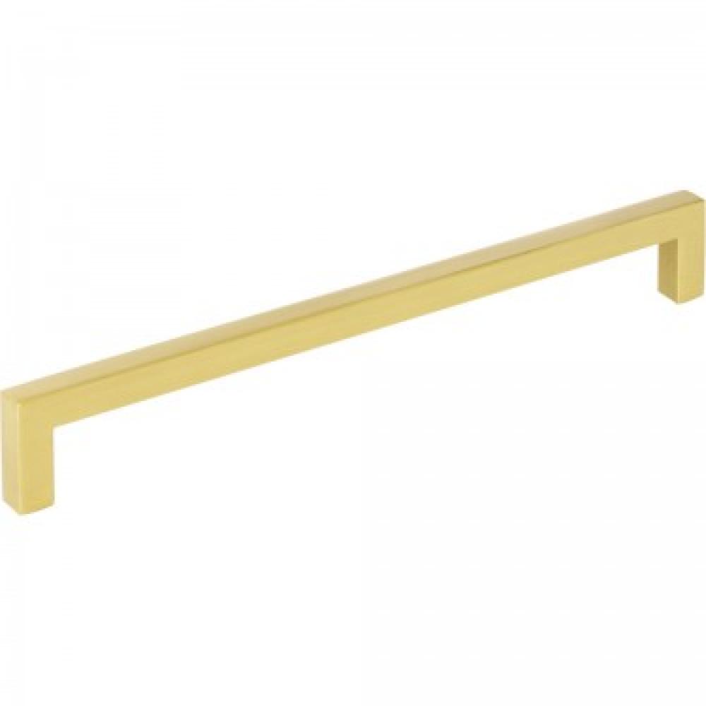 192 mm Center-to-Center Brushed Gold Square Stanton Cabinet Bar Pull