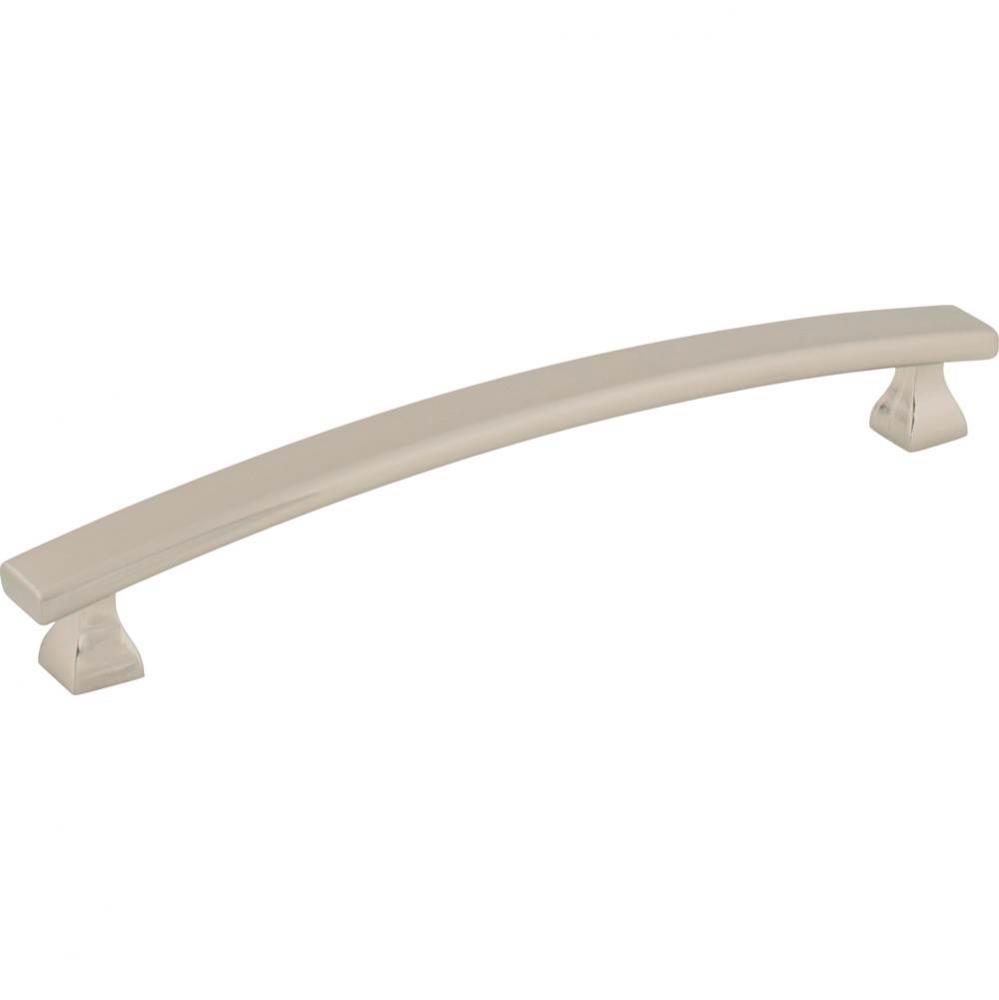 160 mm Center-to-Center Satin Nickel Square Hadly Cabinet Pull