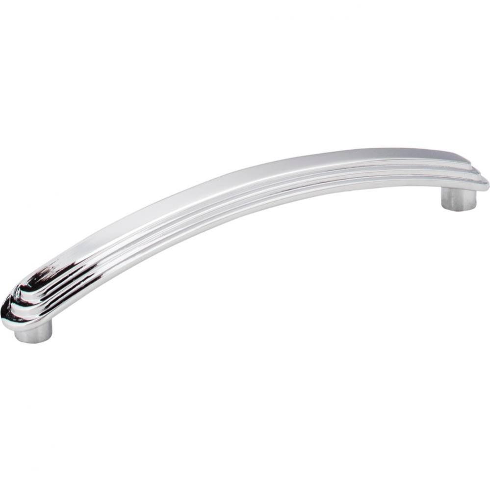 128 mm Center-to-Center Polished Chrome Arched Calloway Cabinet Pull