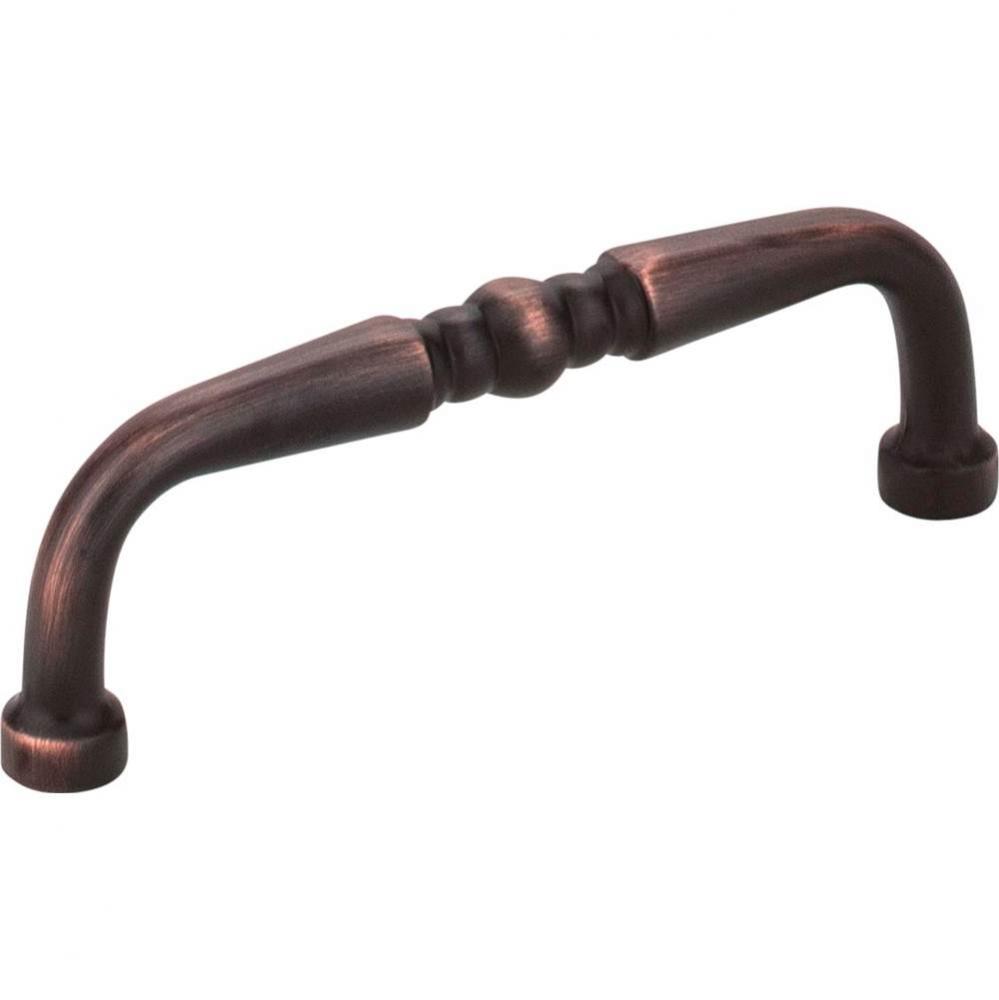 3&apos;&apos; Center-to-Center Brushed Oil Rubbed Bronze Madison Cabinet Pull