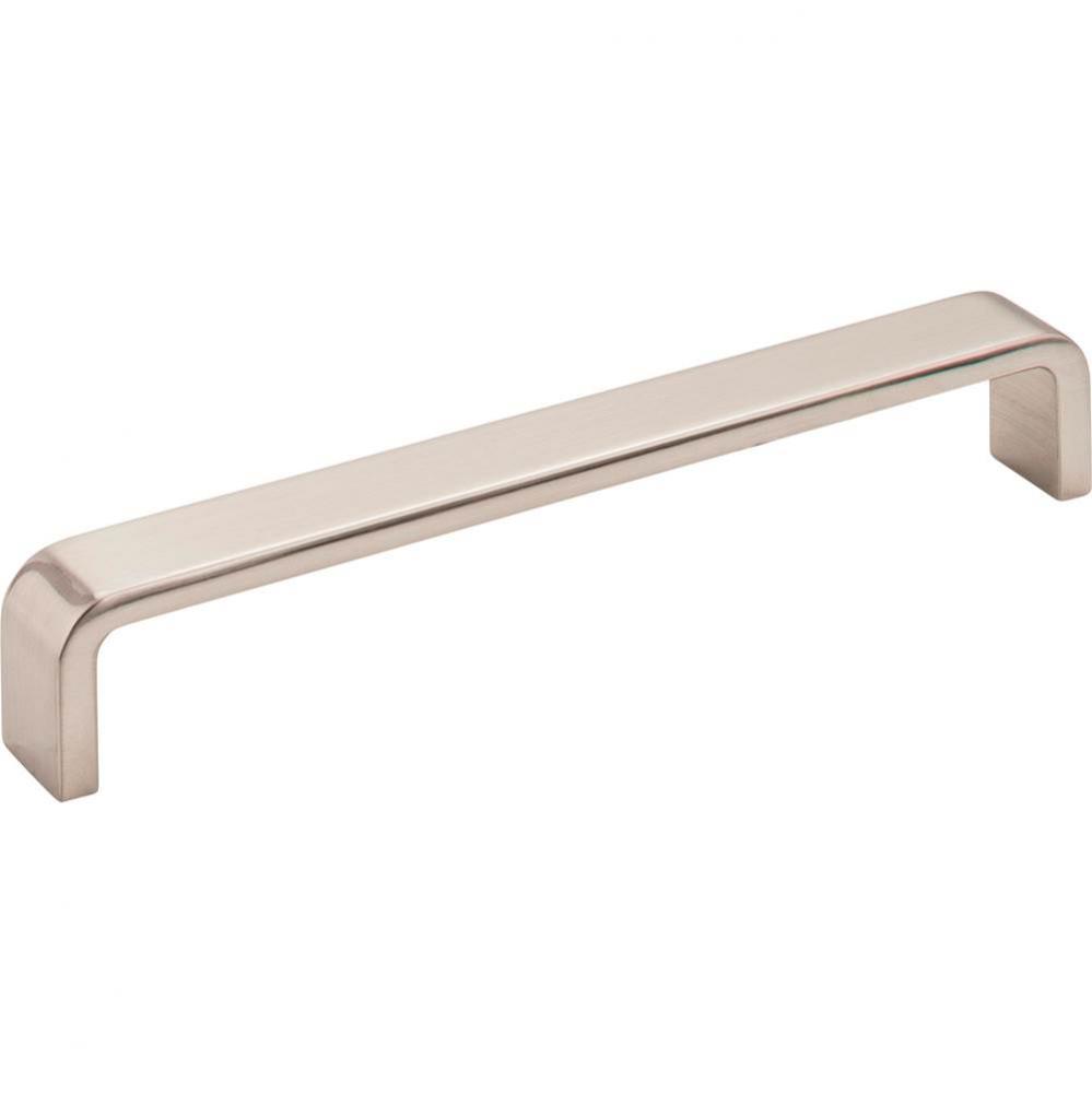 160 mm Center-to-Center Satin Nickel Square Asher Cabinet Pull