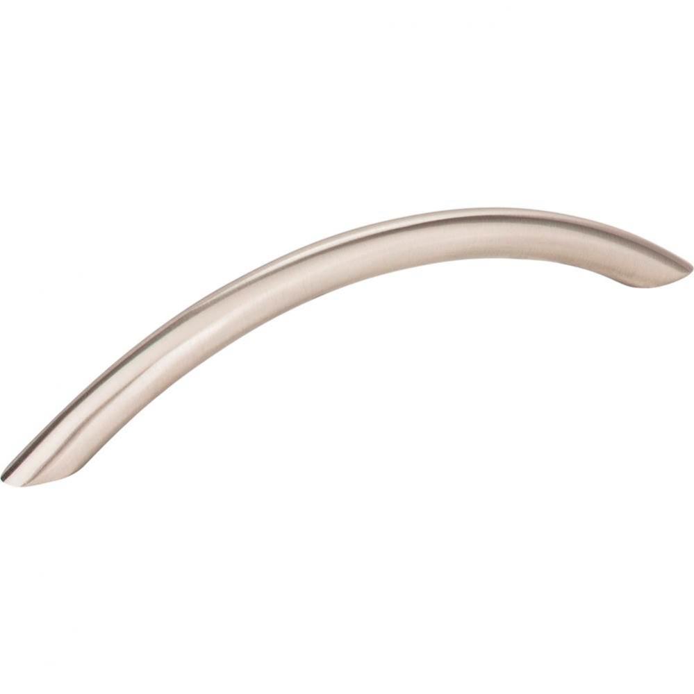 128 mm Center-to-Center Satin Nickel Arched Verona Cabinet Pull