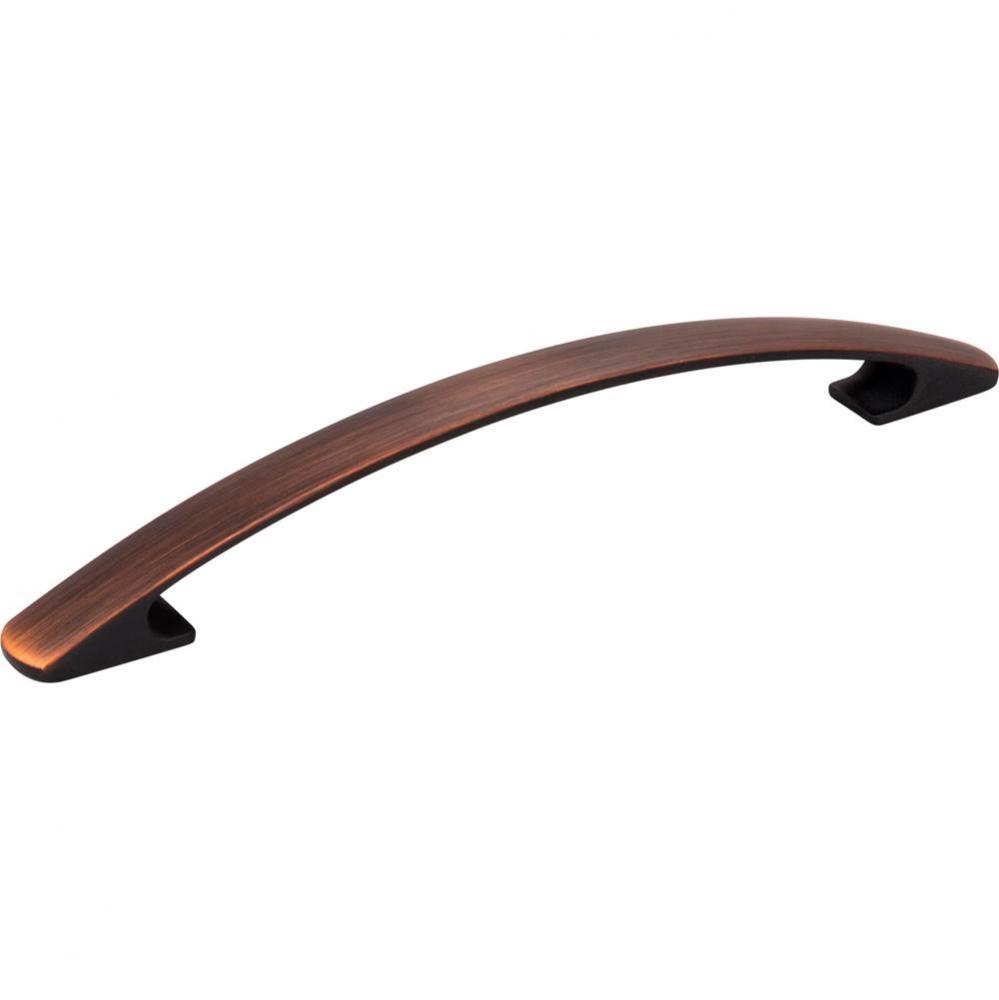 160 mm Center-to-Center Brushed Oil Rubbed Bronze Arched Strickland Cabinet Pull