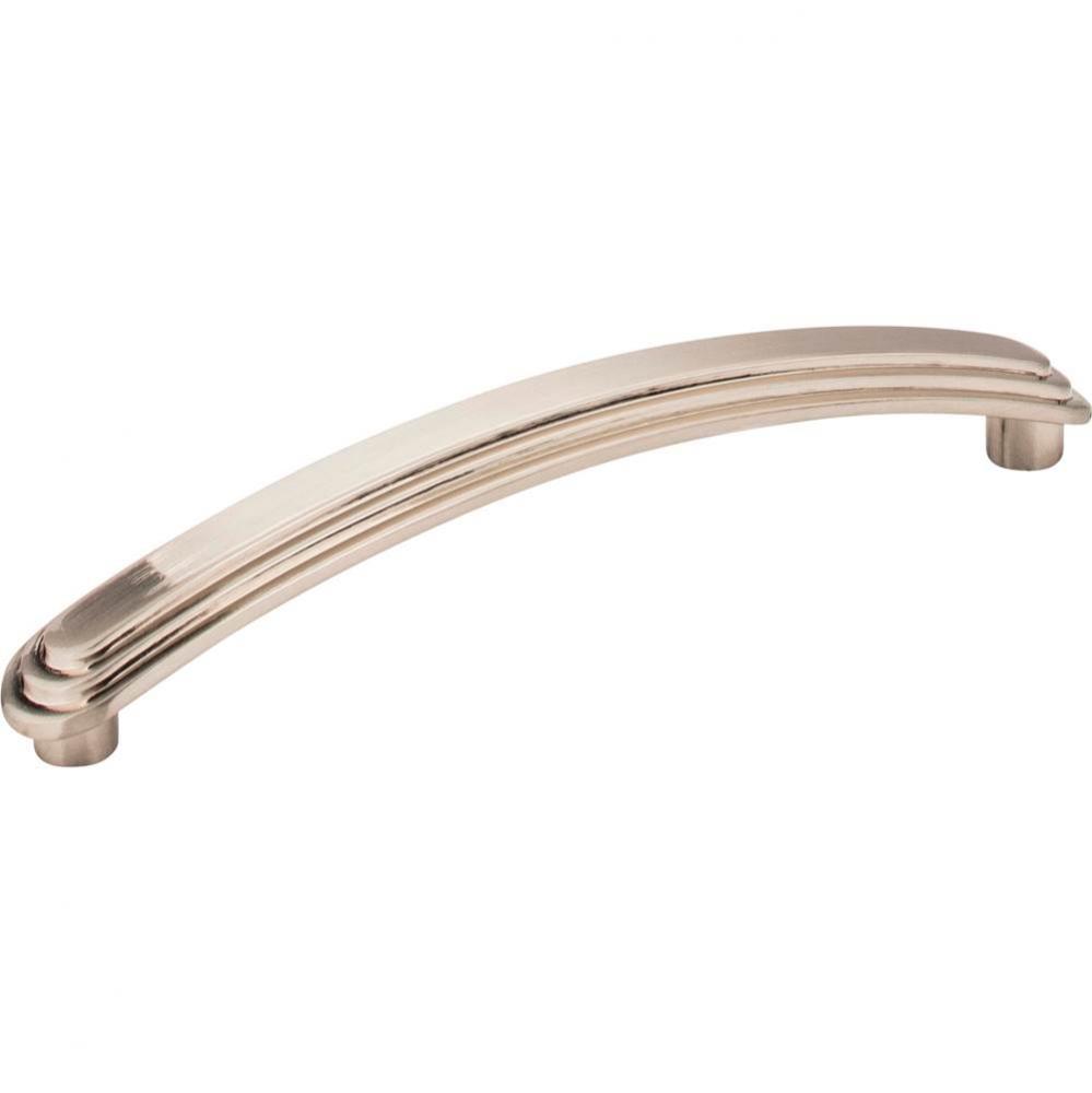 128 mm Center-to-Center Satin Nickel Arched Calloway Cabinet Pull